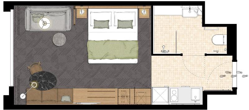 Adina Apartment Hotel Cologne - Oda