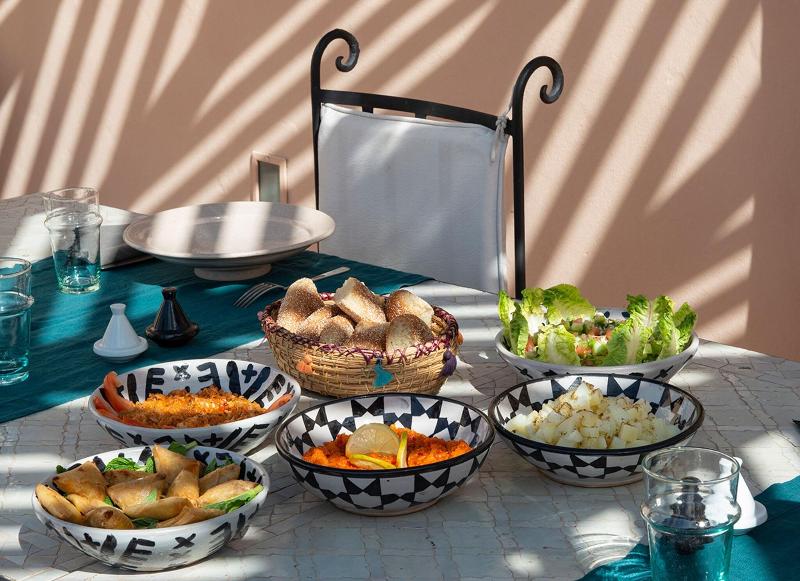 Riad Les Hirondelles Boutique Hotel - Restoran