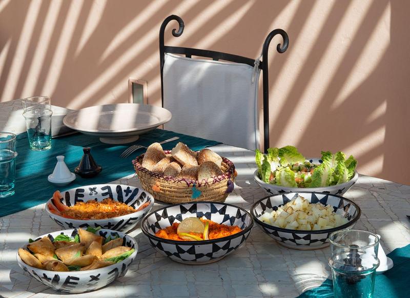 Riad Les Hirondelles Boutique Hotel - Restoran