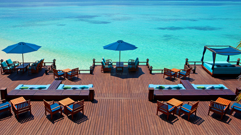 Sheraton Maldives Full Moon Resort & Spa - Teras