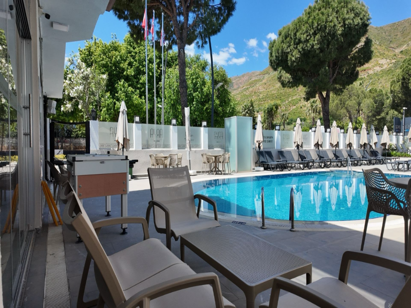 Arya Otel - Teras