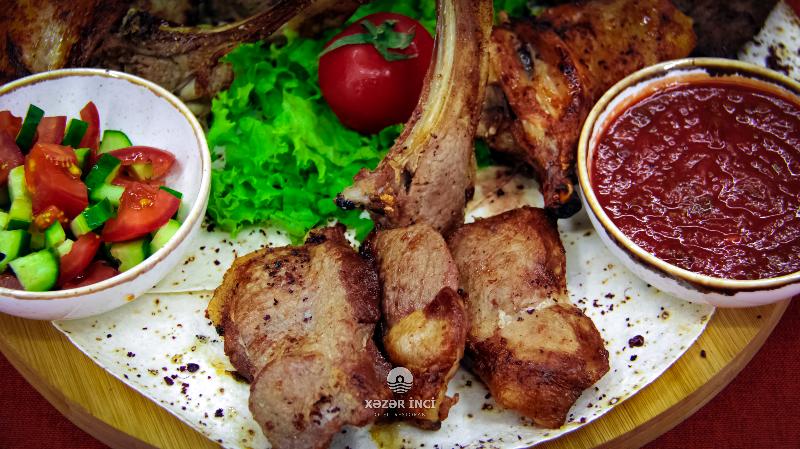 Khazar Inji Hotel - Restoran