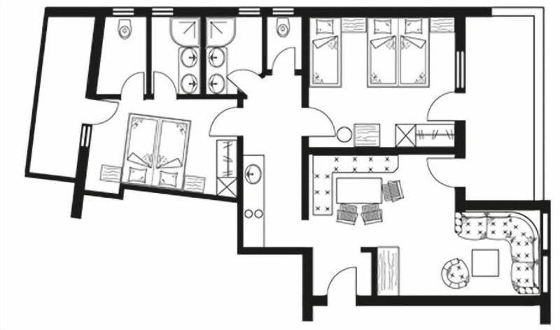 Aparthotel alpina&more - Oda
