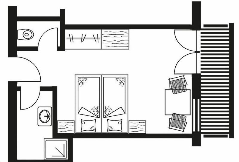 Aparthotel alpina&more - Oda