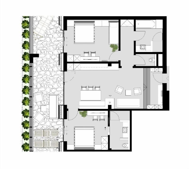 Aparthotel alpina&more - Oda