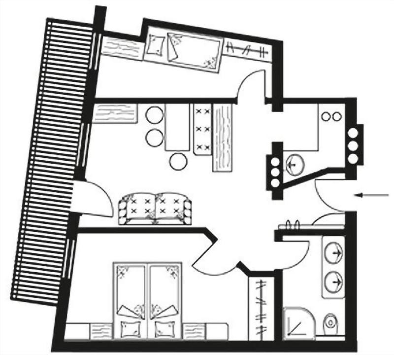 Aparthotel alpina&more - Oda