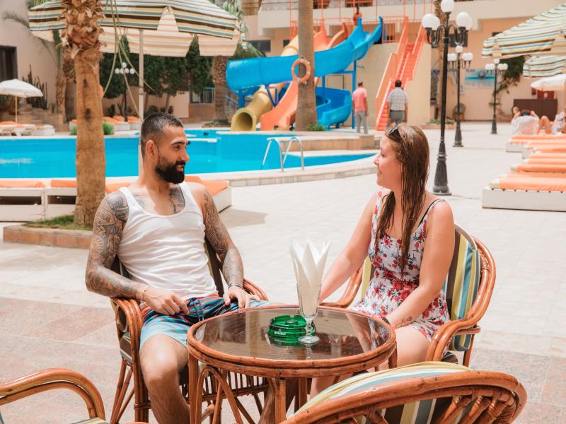 Empire Hotel Aqua Park - Teras