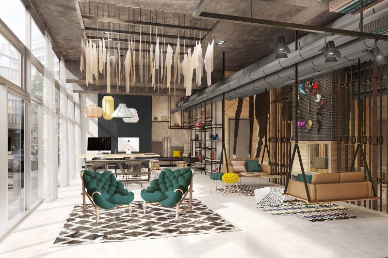 Moxy Duesseldorf City - Lobi