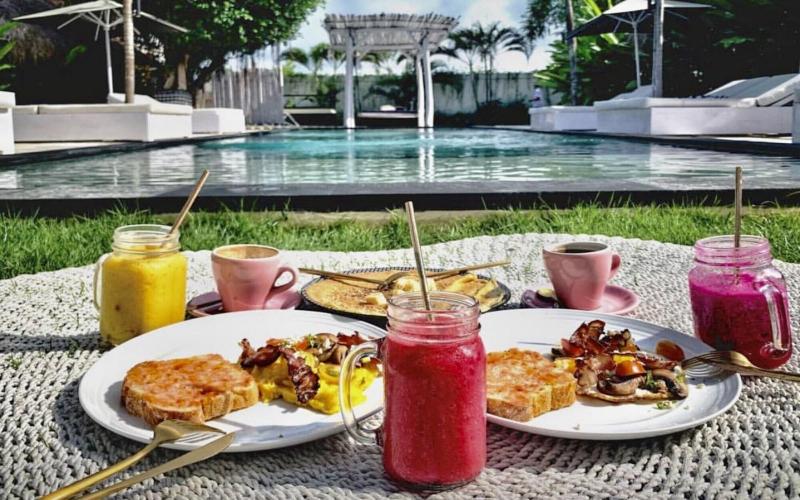 White Palm Hotel Bali - Restoran