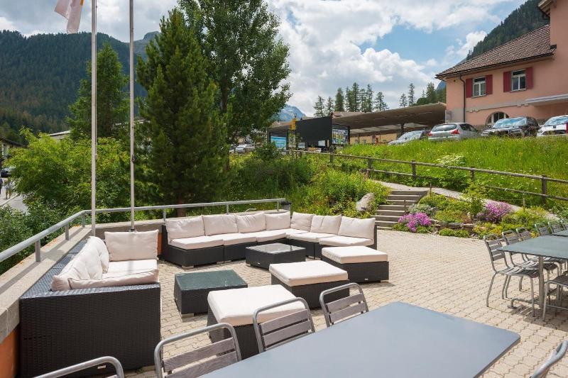 Youth Hostel Pontresina - Teras
