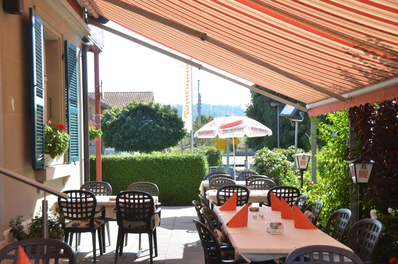 Hotel Bahnhof - Teras
