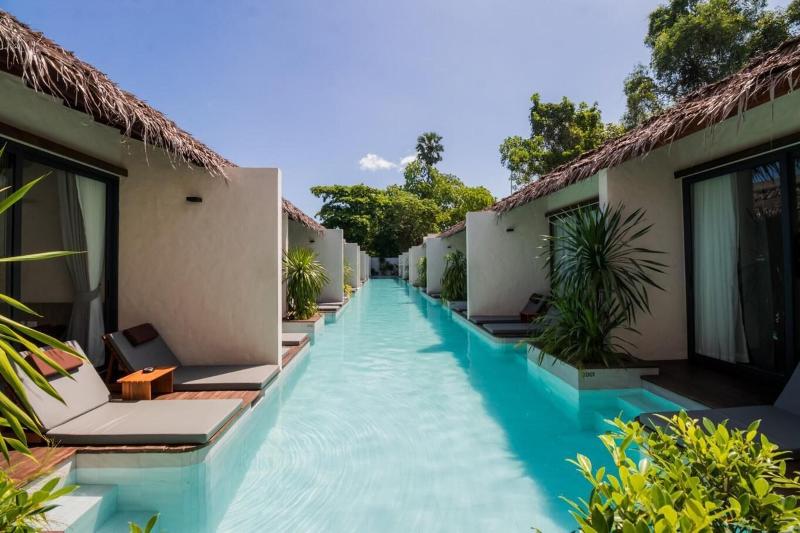 The Flow Samui Beach Resort - Teras