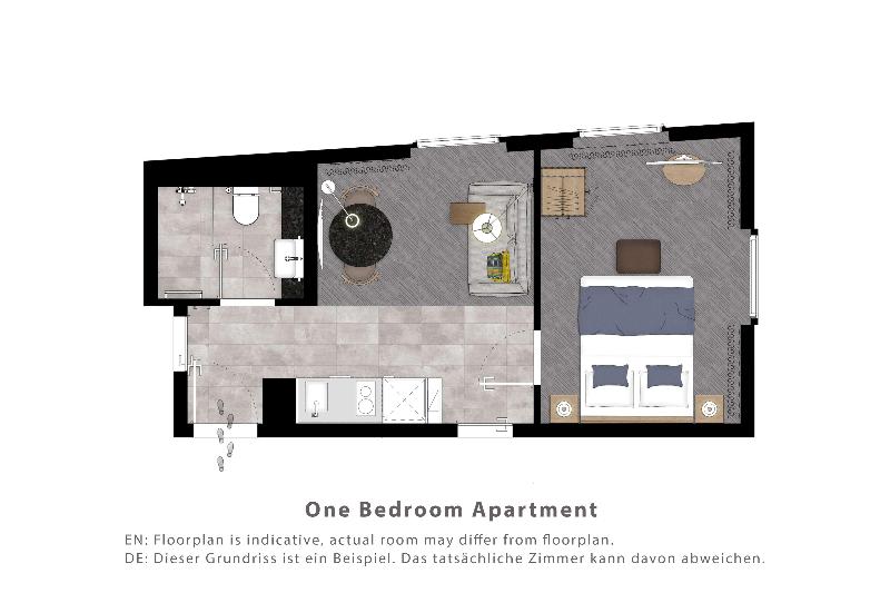 Adina Apartment Hotel Stuttgart - Oda