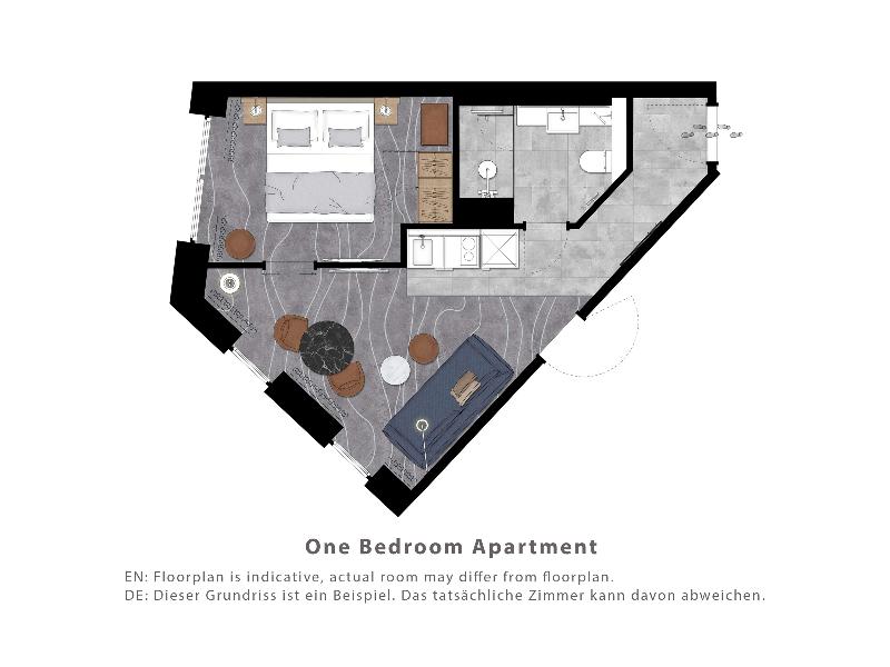 Adina Apartment Hotel Wiesbaden - Oda