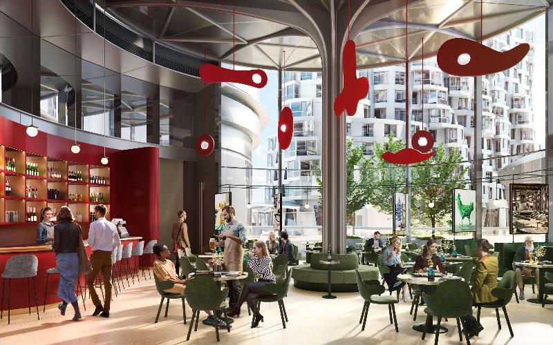 Art'otel London Battersea Power Station - Restoran