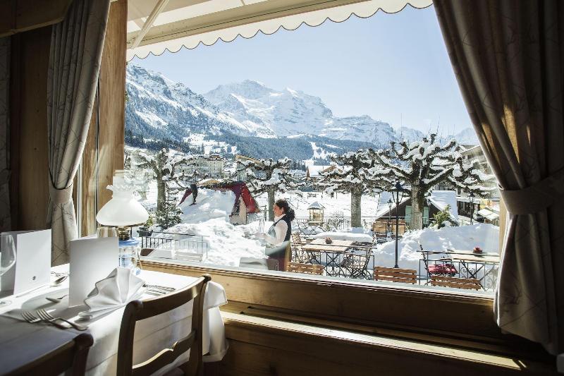 Hotel Scha Negg Wengen - Restoran