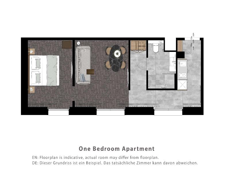 Adina Apartment Hotel Dusseldorf - Oda