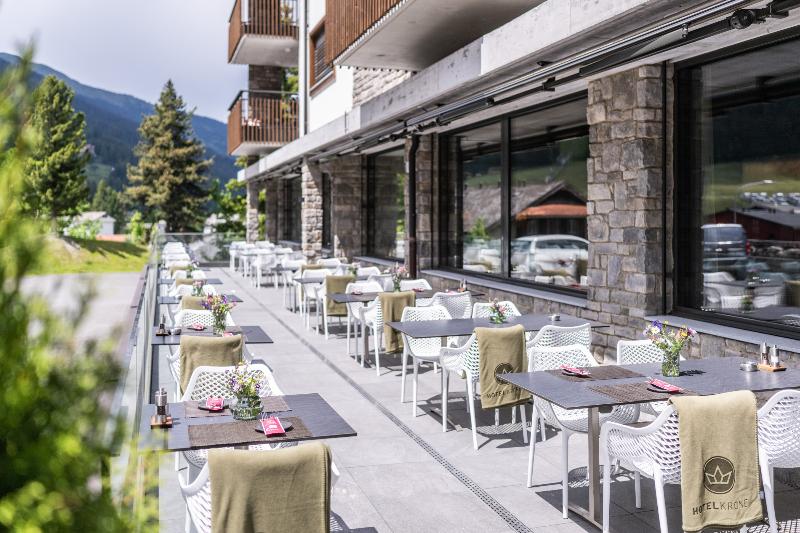 Hotel Krone Churwalden - Teras