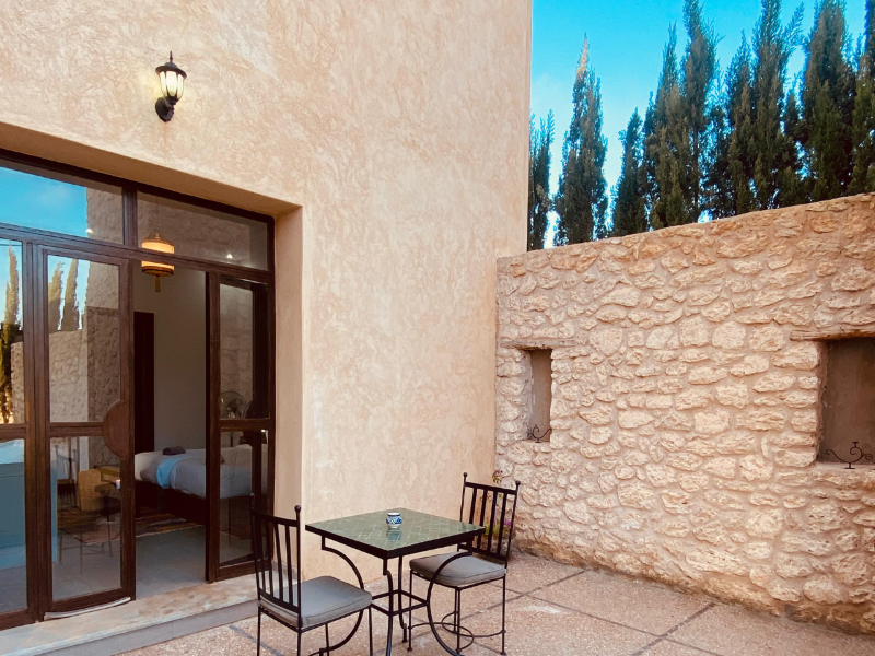 Dar Ayman hotel - Teras