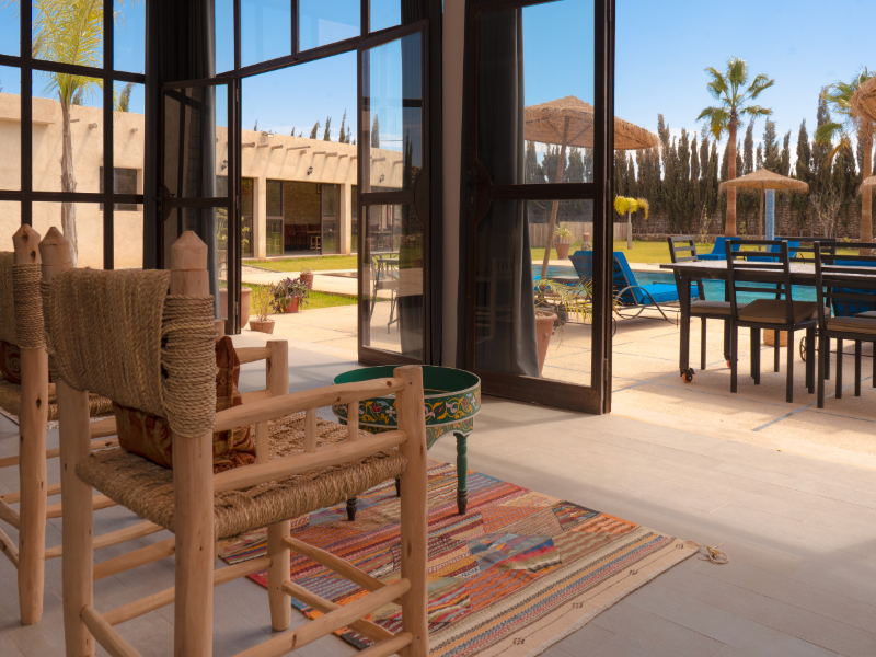 Dar Ayman hotel - Teras