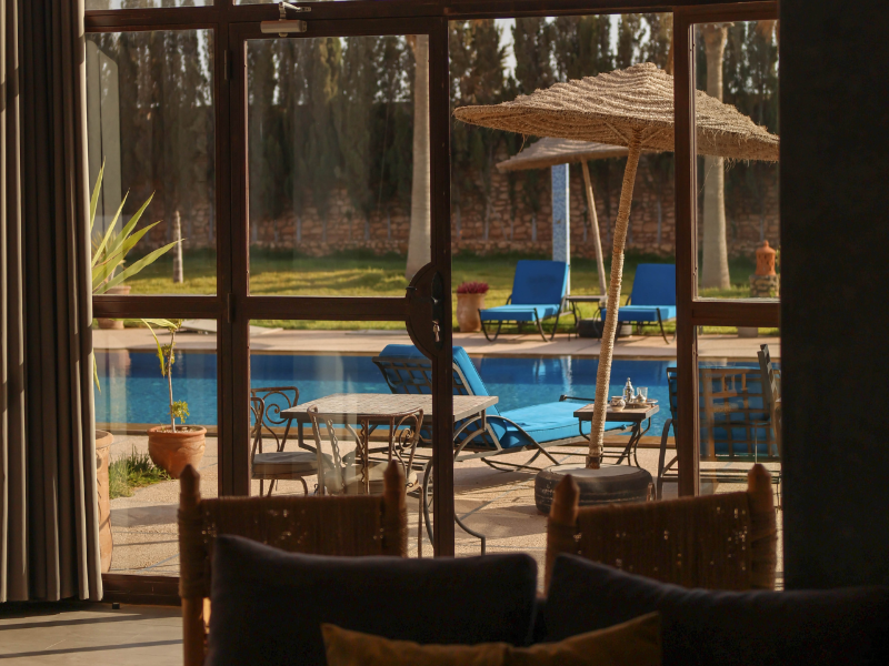 Dar Ayman hotel - Teras