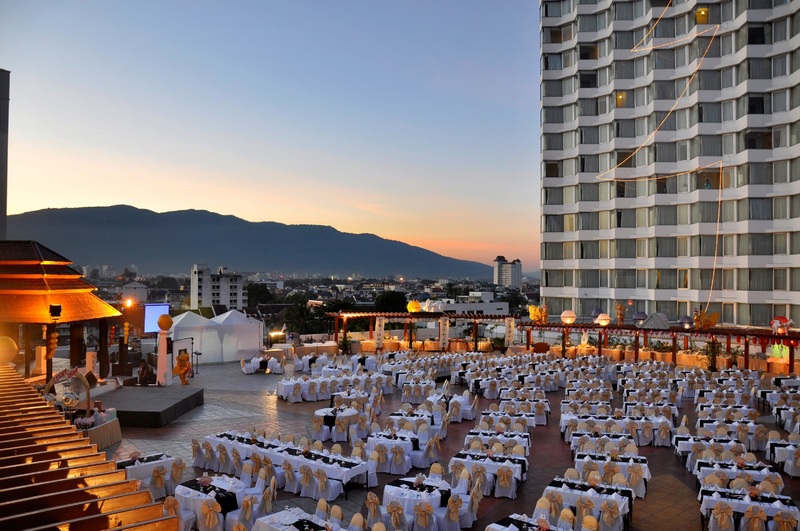 Duangtawan Hotel Chiang Mai - Teras