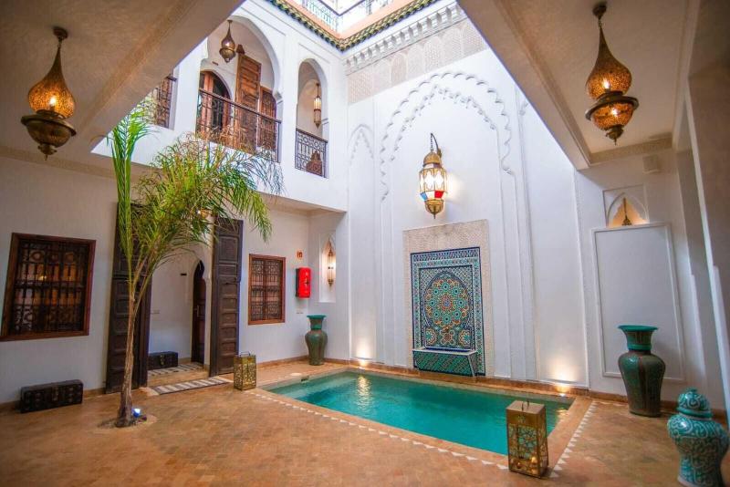 Riad La Cle D Or - Havuz