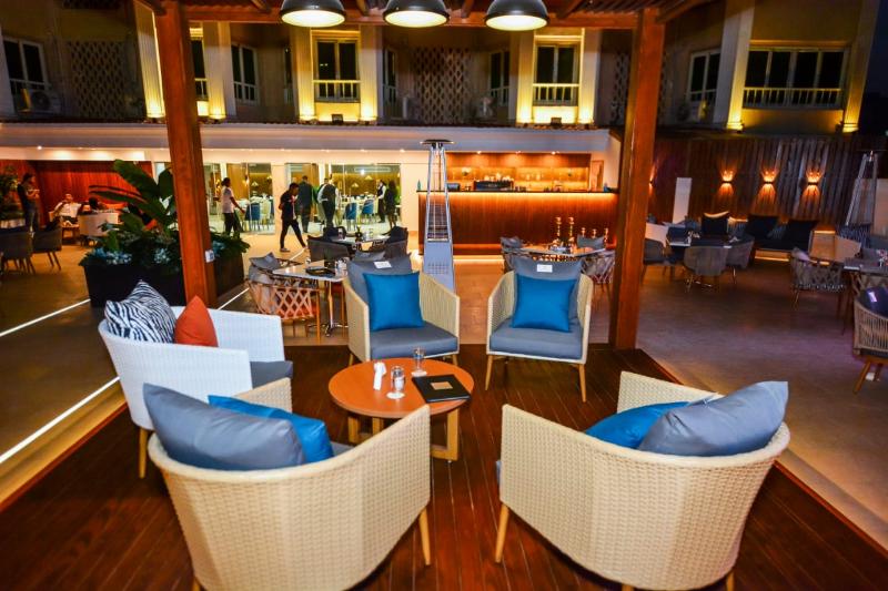 Logistic City Stars Hotel - Teras