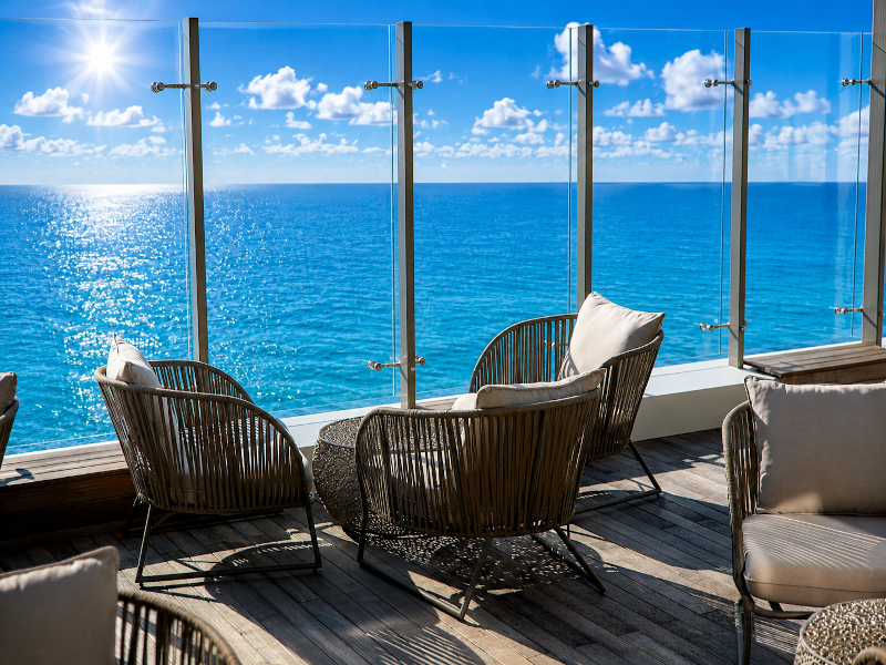 Miramare Magnetic Beach Hotel - Teras