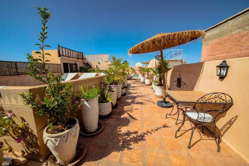 Riad 7 Saints - Teras