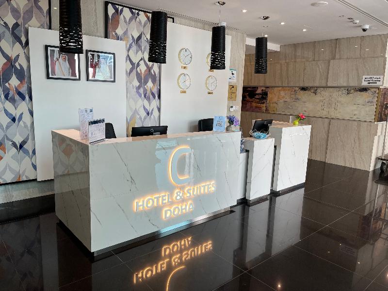 C - Hotel And Suites Doha - Lobi