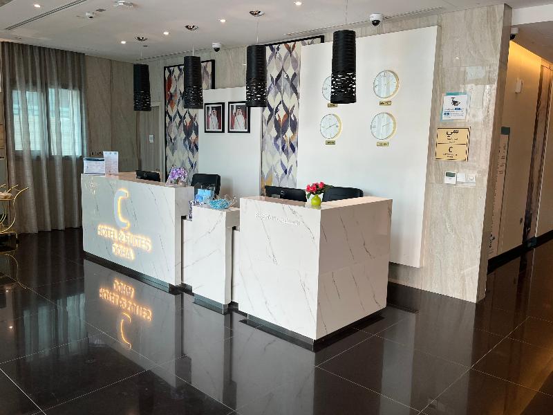 C - Hotel And Suites Doha - Lobi