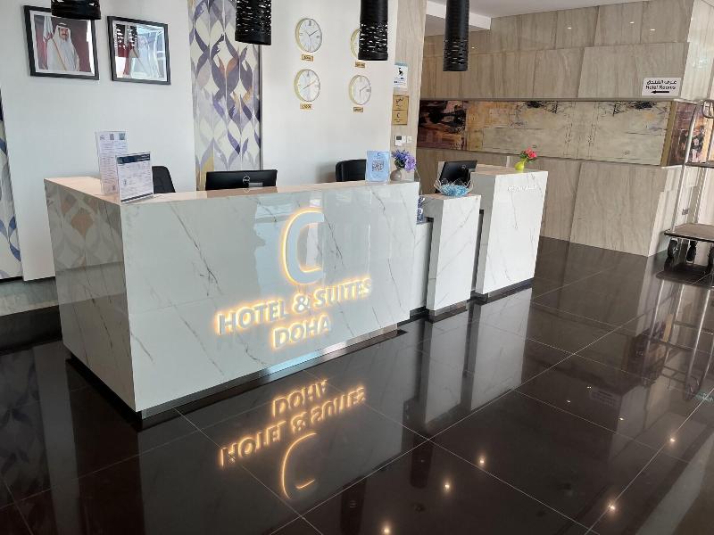 C - Hotel And Suites Doha - Lobi