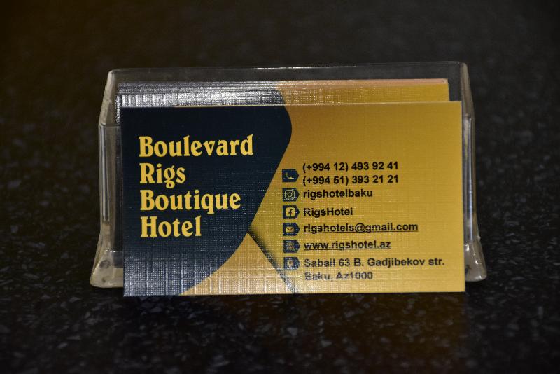 Boulevard Rigs Boutique Hotel - Lobi