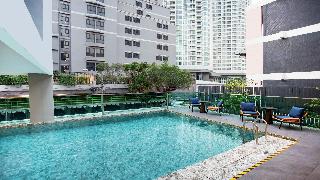 Holiday Inn Express and Suites Bangkok Central Pie fotoÄŸrafÄ±
