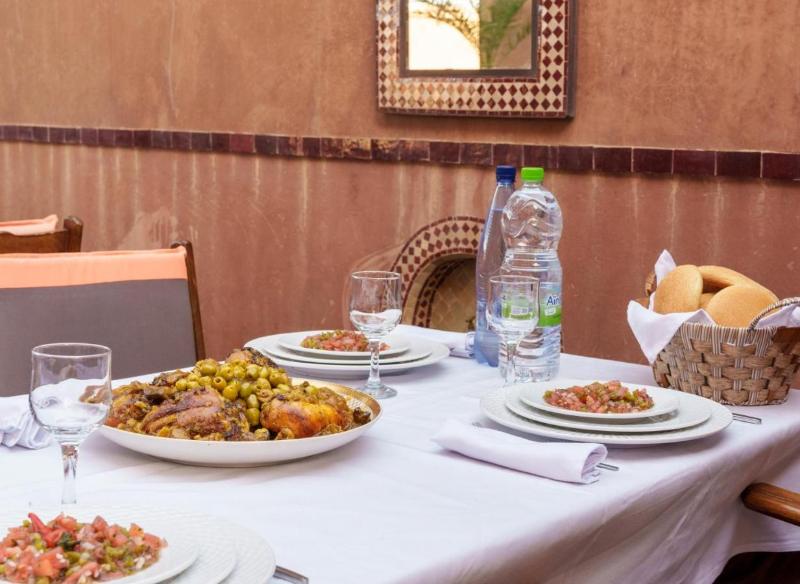 Riad Ushuaia La Villa - Centre Marrakech - Restoran