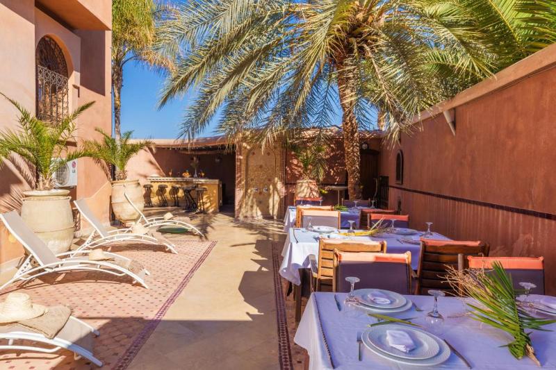 Riad Ushuaia La Villa - Centre Marrakech - Restoran
