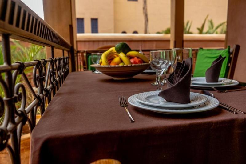 Riad Ushuaia La Villa - Centre Marrakech - Restoran