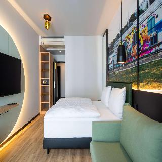 Vienna House Easy Wyndham Berlin Potsdamer Platz fotoÄŸrafÄ±