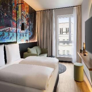 Vienna House Easy Wyndham Berlin Potsdamer Platz fotoÄŸrafÄ±