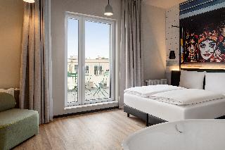 Vienna House Easy Wyndham Berlin Potsdamer Platz fotoÄŸrafÄ±