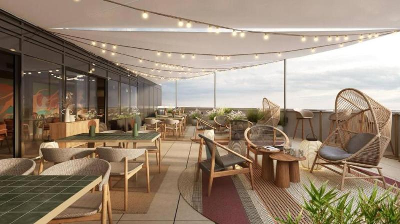 Hilton Garden Inn Debrecen City Centre - Teras