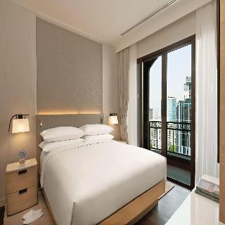 Bangkok Sukhumvit 101 Marriott Executive Apartm otel fotoğrafı