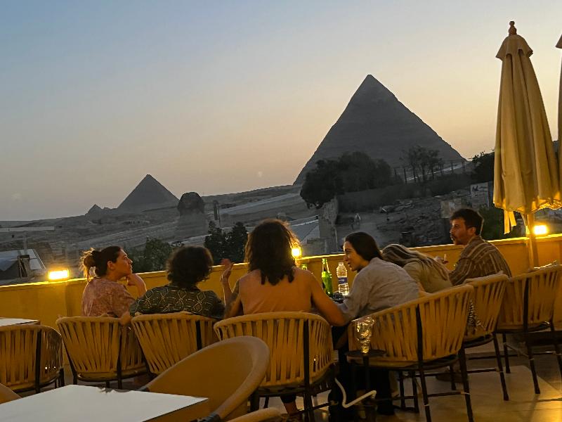 The Gate Hotel Front Pyramids & Sphinx View Hotel - Teras