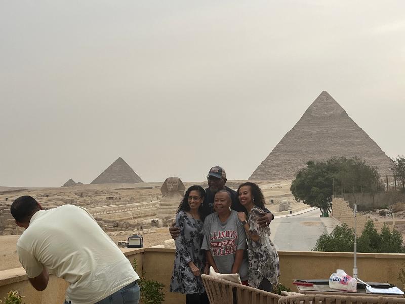 The Gate Hotel Front Pyramids & Sphinx View Hotel - Teras