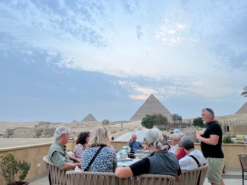 The Gate Hotel Front Pyramids & Sphinx View Hotel - Teras