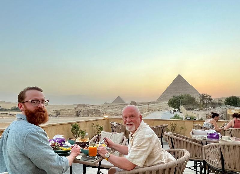 The Gate Hotel Front Pyramids & Sphinx View Hotel - Teras