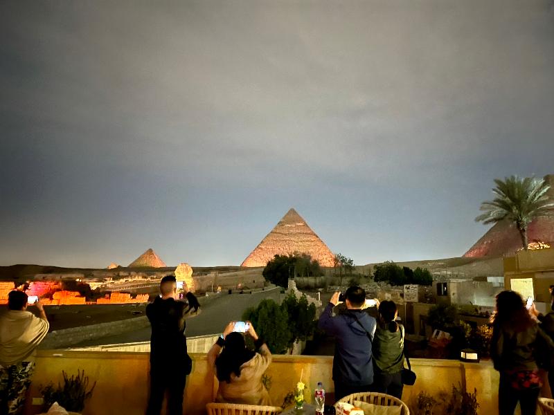The Gate Hotel Front Pyramids & Sphinx View Hotel - Teras