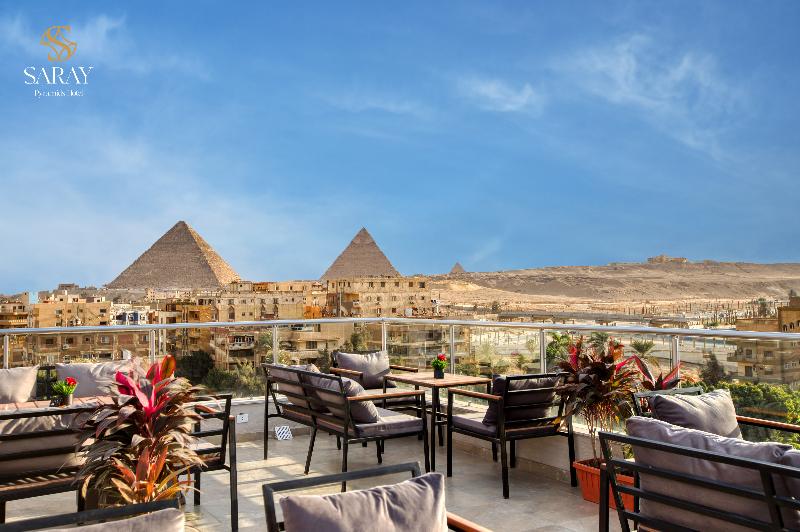 Saray Pyramids & Museum View Hotel - Teras