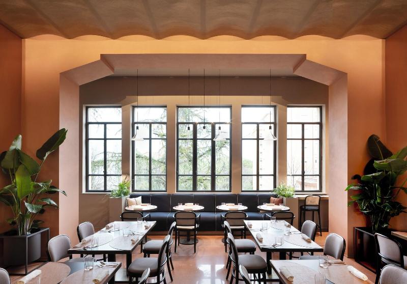 Interno Marche Design Experience Hotel - Restoran